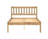 Lisbon Small Double Bed - Pine
