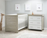 Nika 2 Piece Room Set - Grey Wash & White