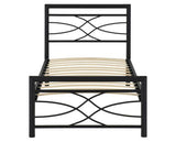 Kelly Single Bed - Black