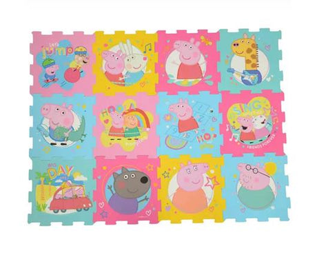 Peppa Pig 12 piece EVA Playmat