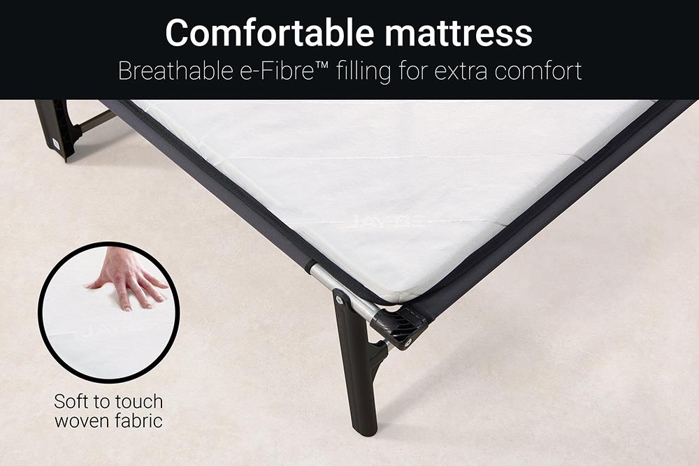 Jay-Be® CE120 Compact Folding Bed with e-Fibre Mattress - Small Double