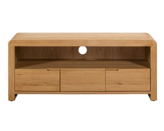 CURVE OAK TV UNIT