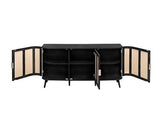 Noah 3 Door Sideboard - Black
