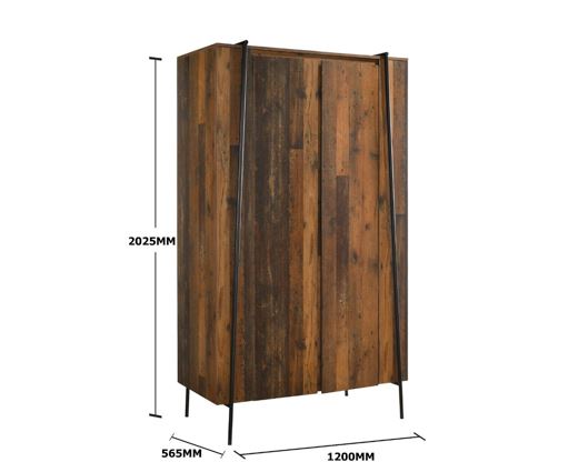 Abbey 2 Door Wardrobe