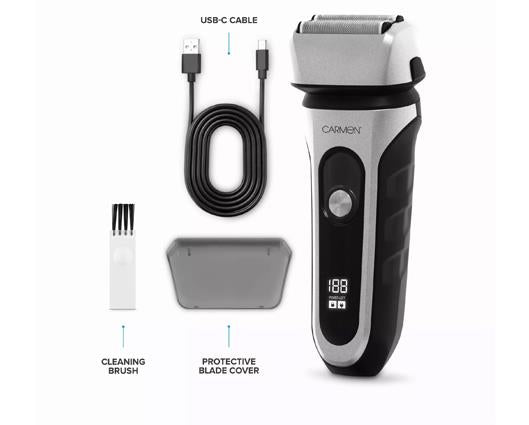 Mens Foil Shaver with LED