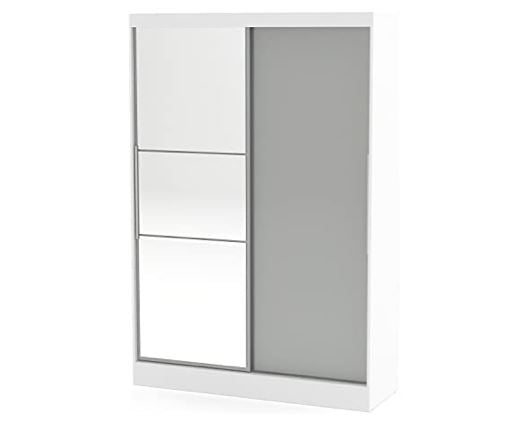 Lynx 2 Door Sliding Wardrobe With Mirror