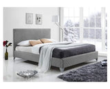 Brooklyn Double Bed Frame - Grey