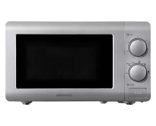 Daewoo 20L Manual 800W Microwave - Silver