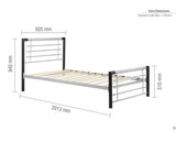 Faro Single Bed - Black