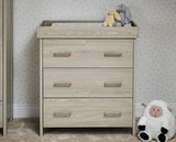 Nika 2 Piece Room Set & Underdrawer - Grey Wash