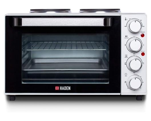 Haden 25L Tabletop Mini Oven with Double Hob