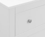 RADLEY 4 DRAWER CHEST - SURF WHITE