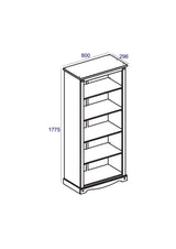 Corona Premium Tall Bookcase