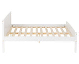 Amber Double Bed - White