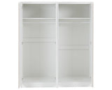 MALVERN 4 DOOR WARDROBE - WHITE