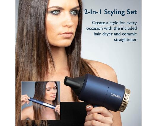 Carmen Twilight Pro Hair Dryer & Straightners