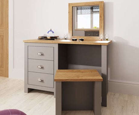 Lisbon Dressing Table 3 Drawer Set