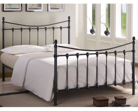 Florida Small Double Bed Frame - Black