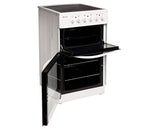 Haden HECT50W 50cm Twin Cavity Electric Cooker with Ceramic Hob