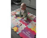 Disney Princess 12 Piece EVA Play Mat