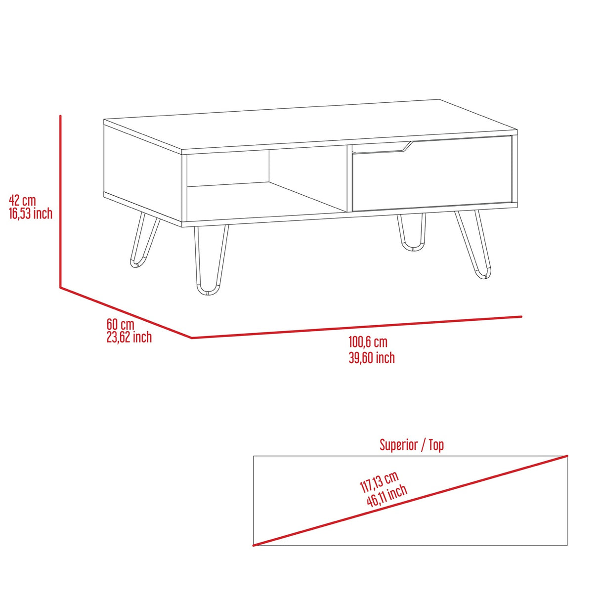 Manhattan Coffee Table