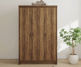 Boston 3 Door Wardrobe Knotty Oak