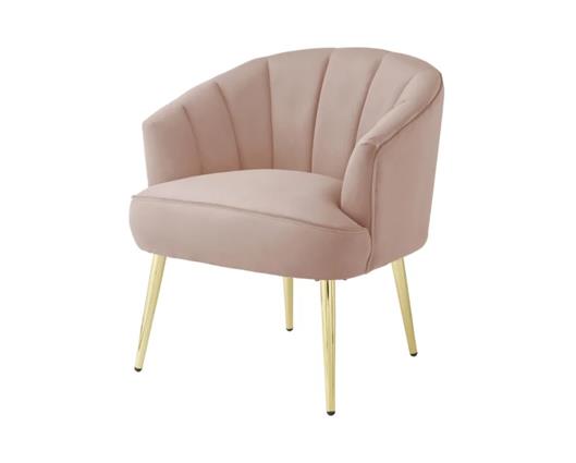 Pettine chair blush pink