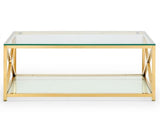 MIAMI COFFEE TABLE - GOLD