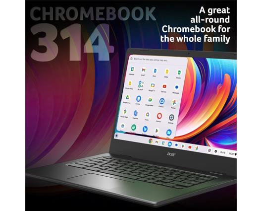 Acer 314 Intel Celeron 4GB RAM 64GB eMMc 14 Inch Chromebook
