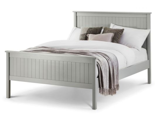 MAINE SINGLE BED - DOVE GREY