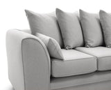 Darcy Right Hand Facing Corner Sofa-Light Grey