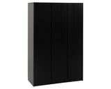 MALVERN 3 DOOR WARDROBE - BLACK