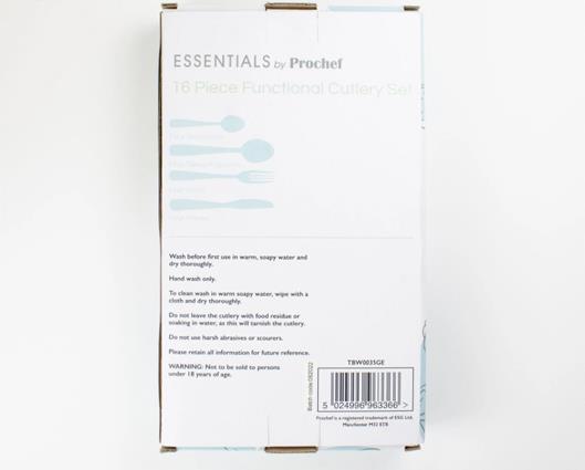 16 Piece Functional Cutlery Set