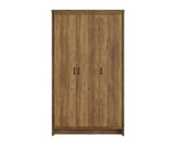 Boston 3 Door Wardrobe Knotty Oak