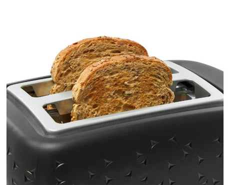Hden Starbeck 2 Slice Toaster - Black