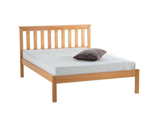 Denver Small Double Bed - Pine