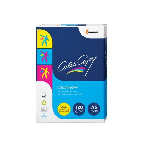 Color Copy A3 Paper 120gsm White (Pack of 250) CCW1030A1