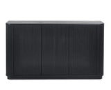 Louis Black Fluted Sideboard Black