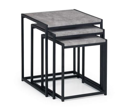 STATEN CONCRETE NEST OF 3 TABLES