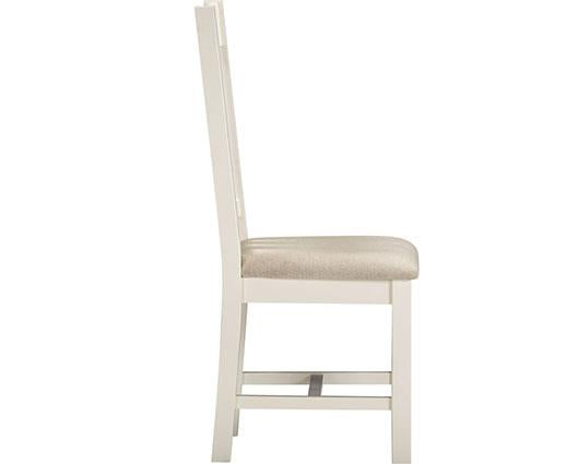 WINDSOR SLATTED DINING CHAIR (X2 PER BOX) - IVORY/OAT FABRIC