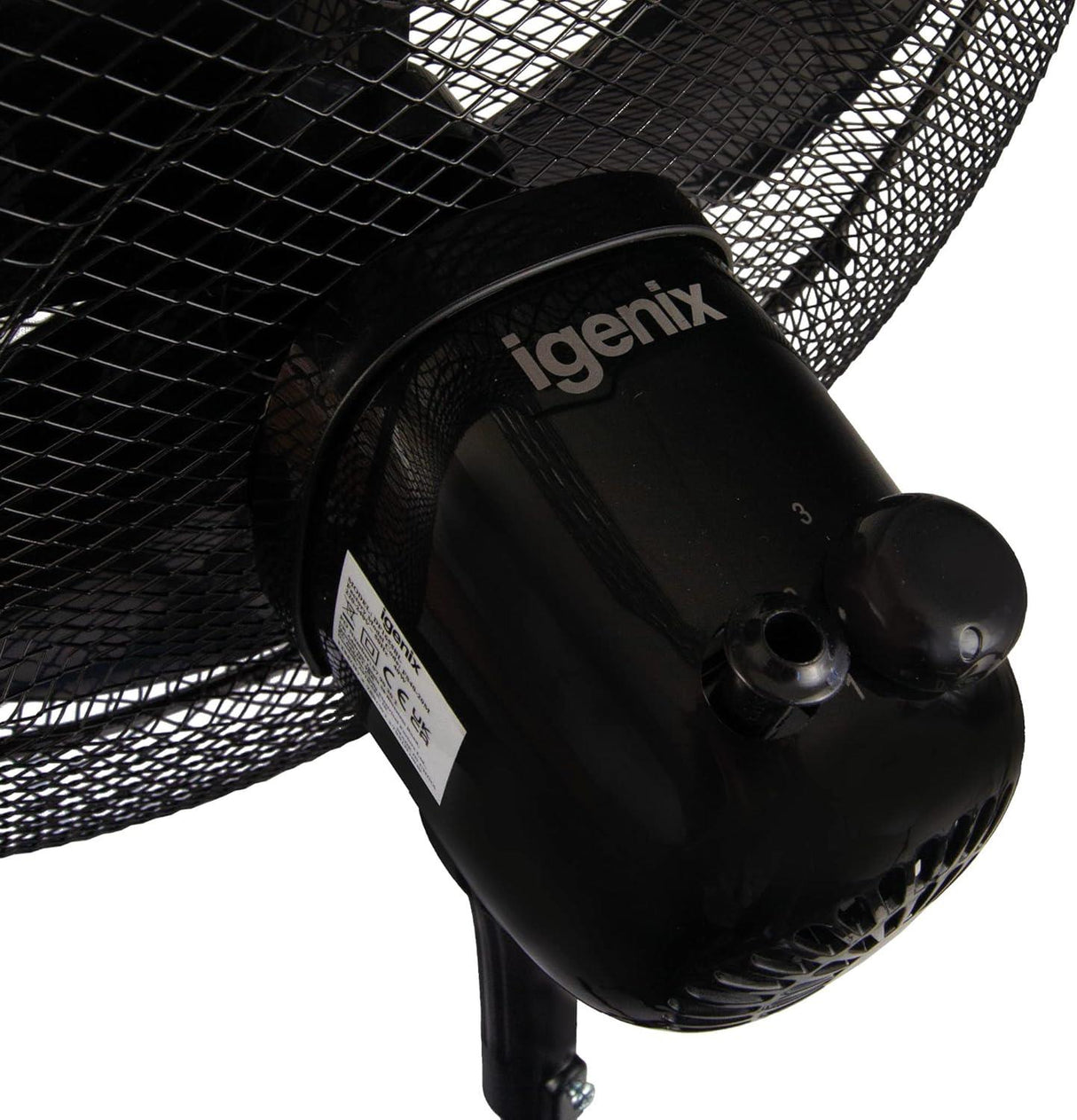 Igenix 16" Pedestal Fan Black