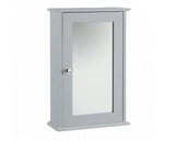 Alaska Wall Cabinet With Mirror Grey