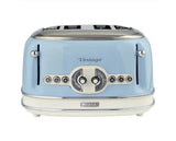 Ariete Retro Style 4 Slice Toaster - Blue