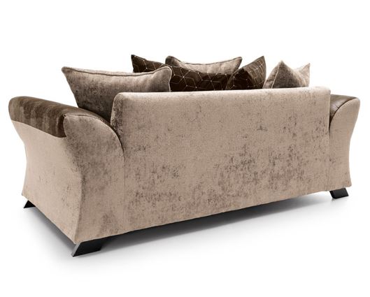 Farrow 3 Seater - Brown & Beige