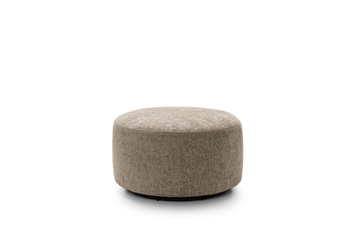 Ingrid Swivel Footstool - Taupe