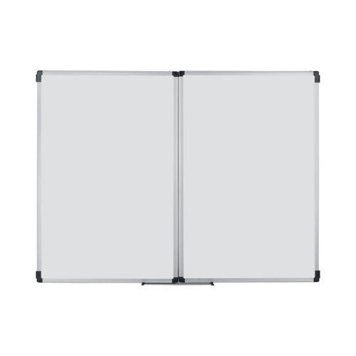 Bi-Office Maya Trio Magnetic Lacquered Steel Surface Aluminium Frame 90x60cm TR01020509170