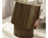 Toba Oval Nest of Tables Walnut