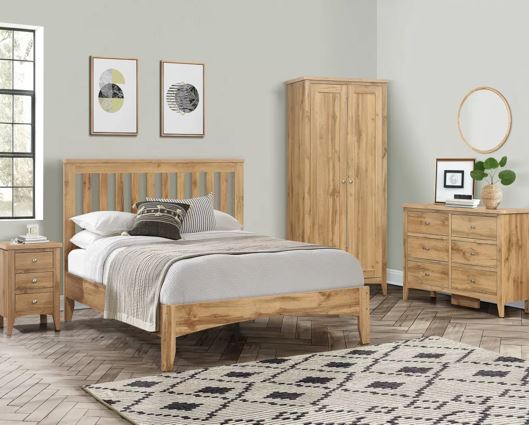 Hampstead Small Double Bed - Oak