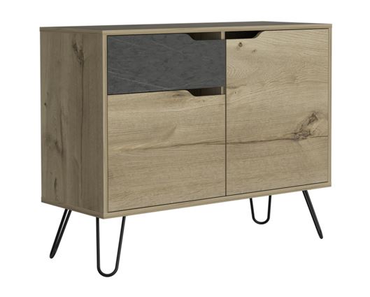 Manhattan Small Sideboard with 2 Doors, 1 Drawer
