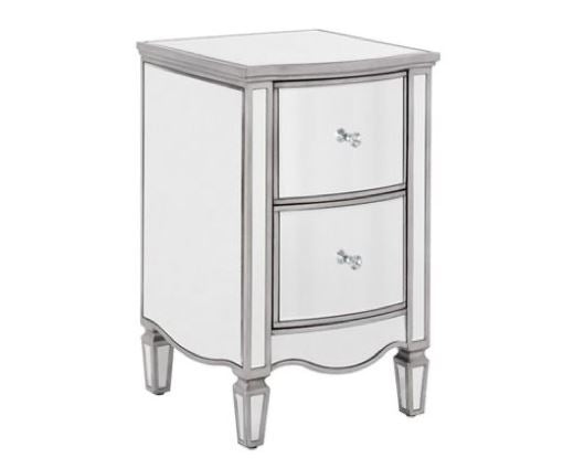 Elysee 2 Drawer Bedside